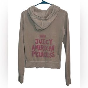 Juicy Couture Zip Up Sweater